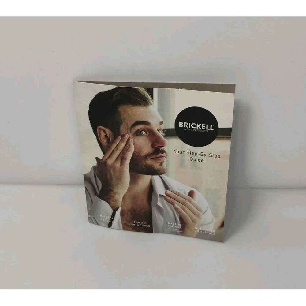 Brickell 16-Pc Sample Kit Men Travel Size Hair Skincare Anti-Aging SEALED Items